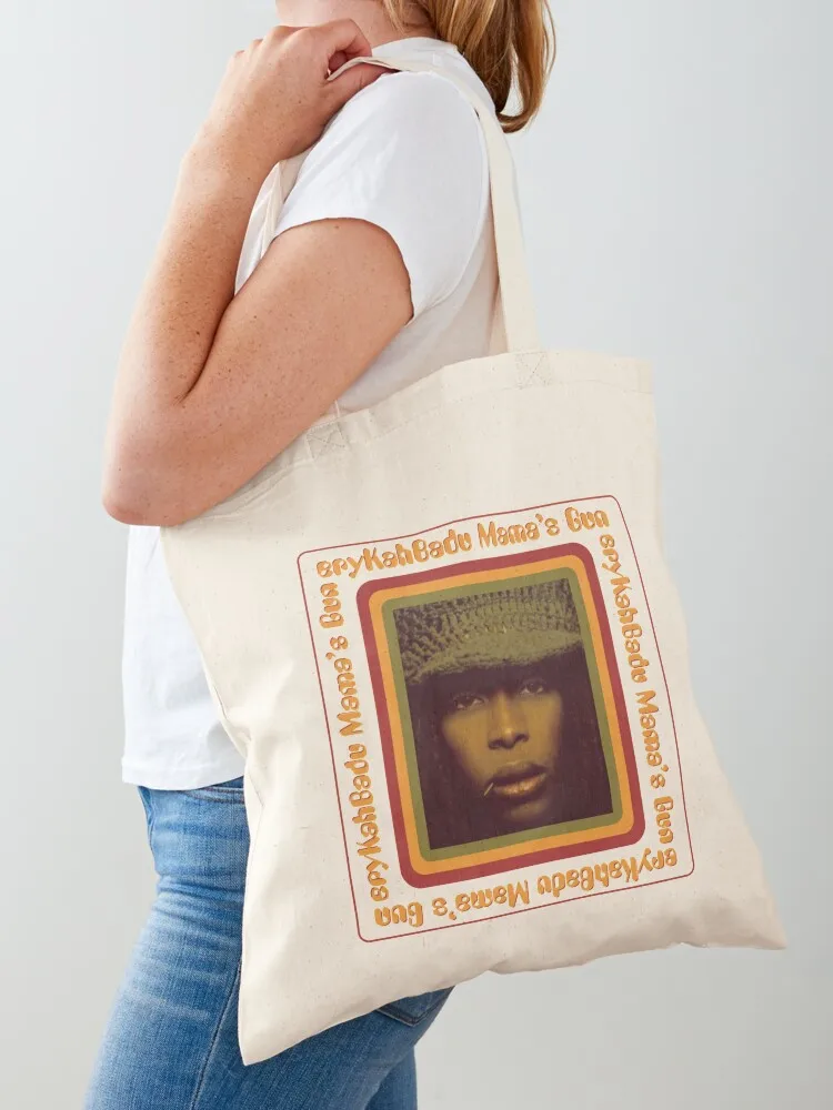 

Erykah Badu Mama's Gun Tote Bag university shopper bag tote bags men Lady bag Large bags for women