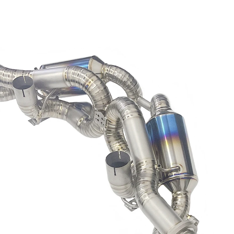 Fits Ferrari 430 F430 05-09 AVT Titanium Exhaust System W/Valves