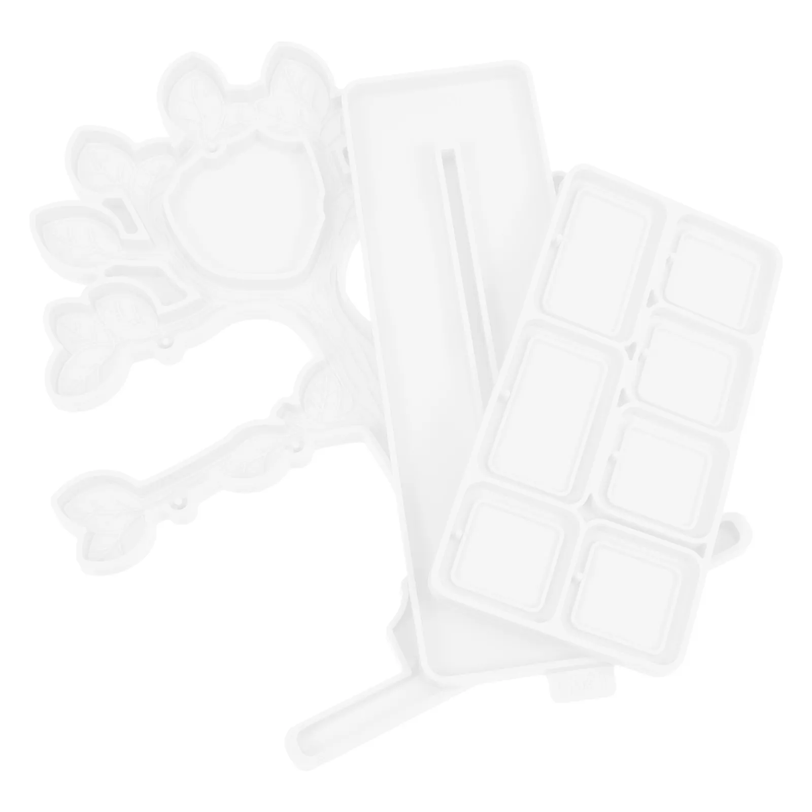 

Набор силиконовых форм для фоторамок в виде дерева, креативный набор для рукоделия из эпоксидной смолы, для изготовления настольных фоторамок