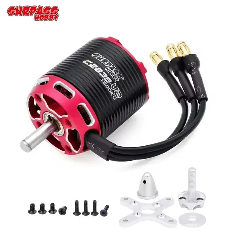 SURPASS HOBBY Brushless Motor 2-5S C2838 For RC Aircraft Plane Multicopter Brushless Outrunner Motor