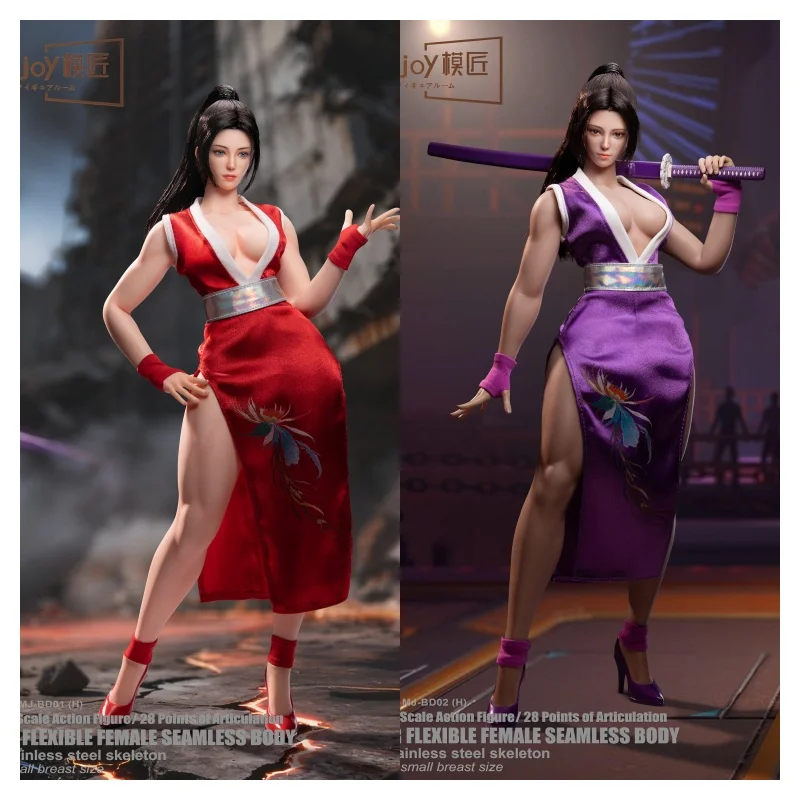 

Mojoy Studio Mj-Bd01/Bd02 1/6 Female Seamless Figure Silicone Body 12'' 28 Joints Movable Eye Super Flexable Action Figure Body