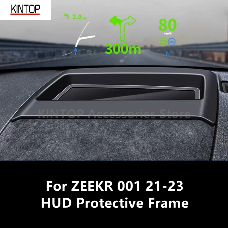 For ZEEKR 001 21-23 HUD Protective Frame,Instrument Panel Interior Decoration Automotive Accessories Refit