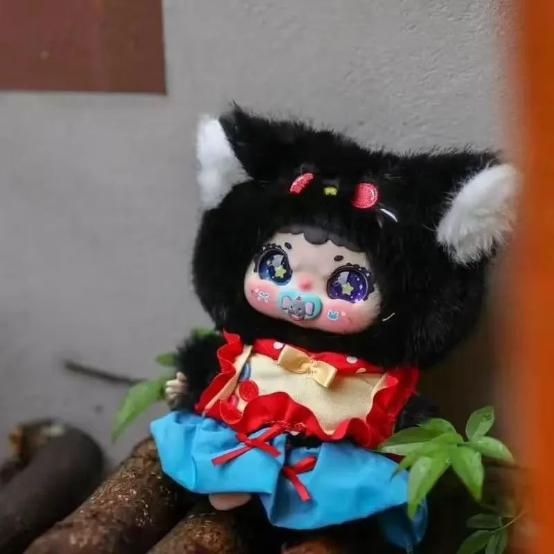 Jiimo 200% Pelúcia Nova Caixa Surpresa Gato Coelho Boneco de Pelúcia Colecionável da Moda Brinquedo Macio Decoração Presente para Adultos