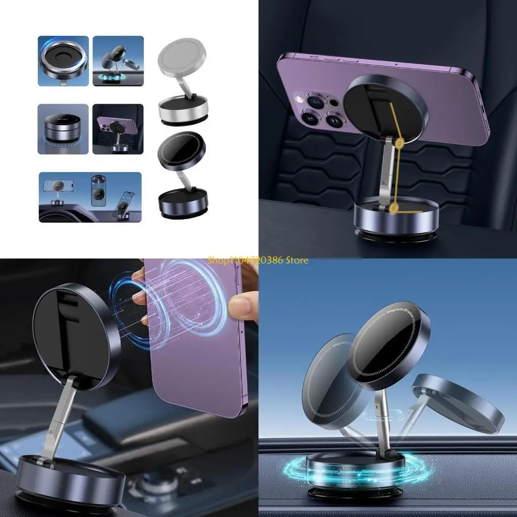 

K0EA Secure Mount Bracket 360 Degree Rotation Vacuum Suction for Travel Use