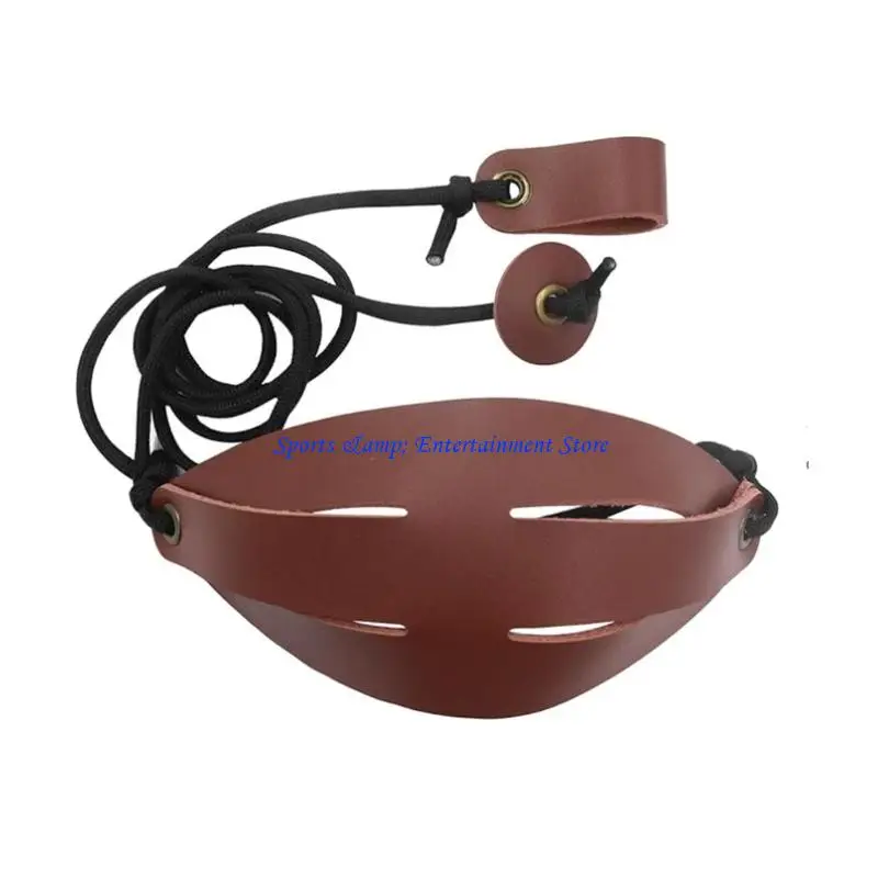 G7NF Leather Slings Shot Compacts Size Traditional Slings Shot For Easy Carry During Camping And Targets Practice