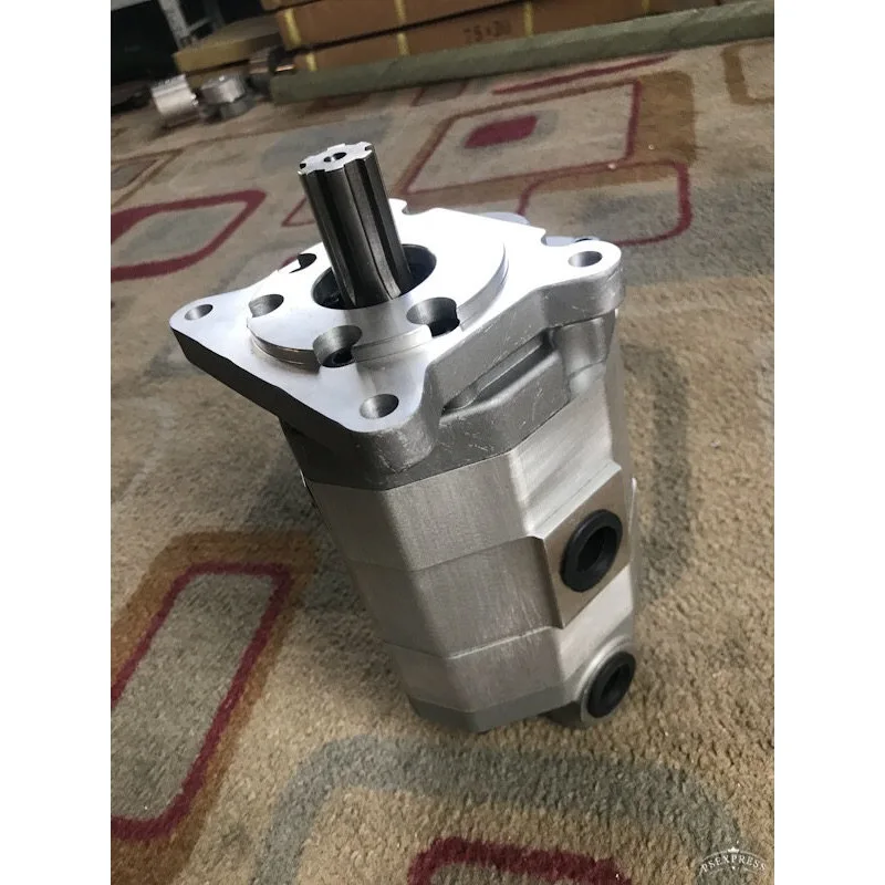 Double gear pumps, cranes, construction machinery, special equipment