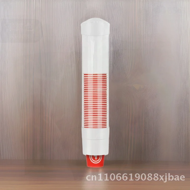 

Автоматический диспенсер для бумажных стаканчиков с пластиковым держателем для стаканчиков, разделитель для стаканчиков и экстрактор, современный минималистичный настенный органайзер