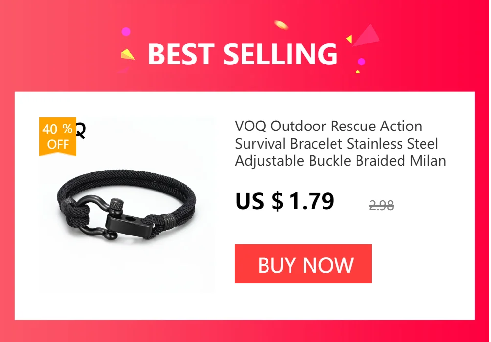 VOQ New Magnetic Clasp Bracelet Bangle Lucky Red String Bracelets for Couple Valentine's Day Romantic Jewelry Gift Wholesale