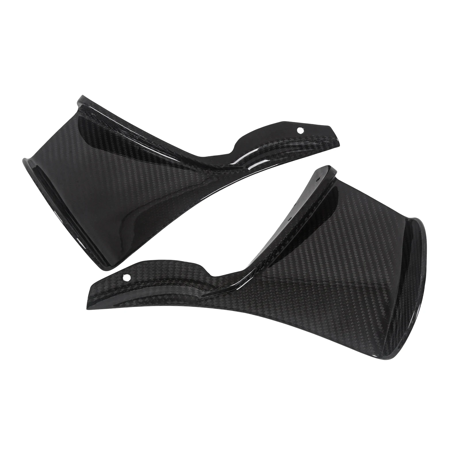 لسوزوكي GSX1300 R GSX1300R هايابوسا 2021 2022 2023 100% ألياف الكربون الجنيحات الجانب الأمامي سبويلر وينجليت طقم الجناح الهوائي #4