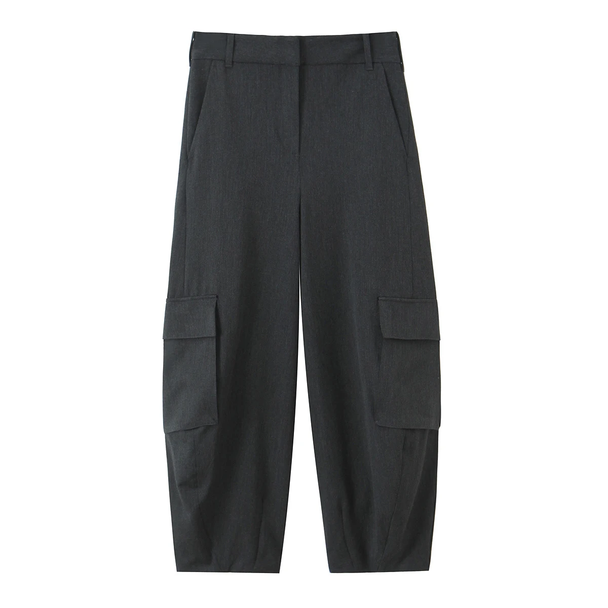 

Зимняя новинка: женская одежда в европейском и американском стиле, модные универсальные теплые повседневные рабочие брюки для внешней торговли