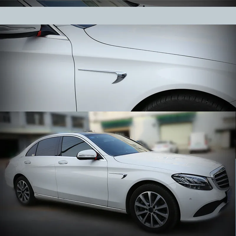 لمرسيدس بنز AMG بليد بوميرانج ملصقات ABC-class E-class S-class E63S w205 GLE63S ملصقات السيارات المجددة للجسم الجانبي