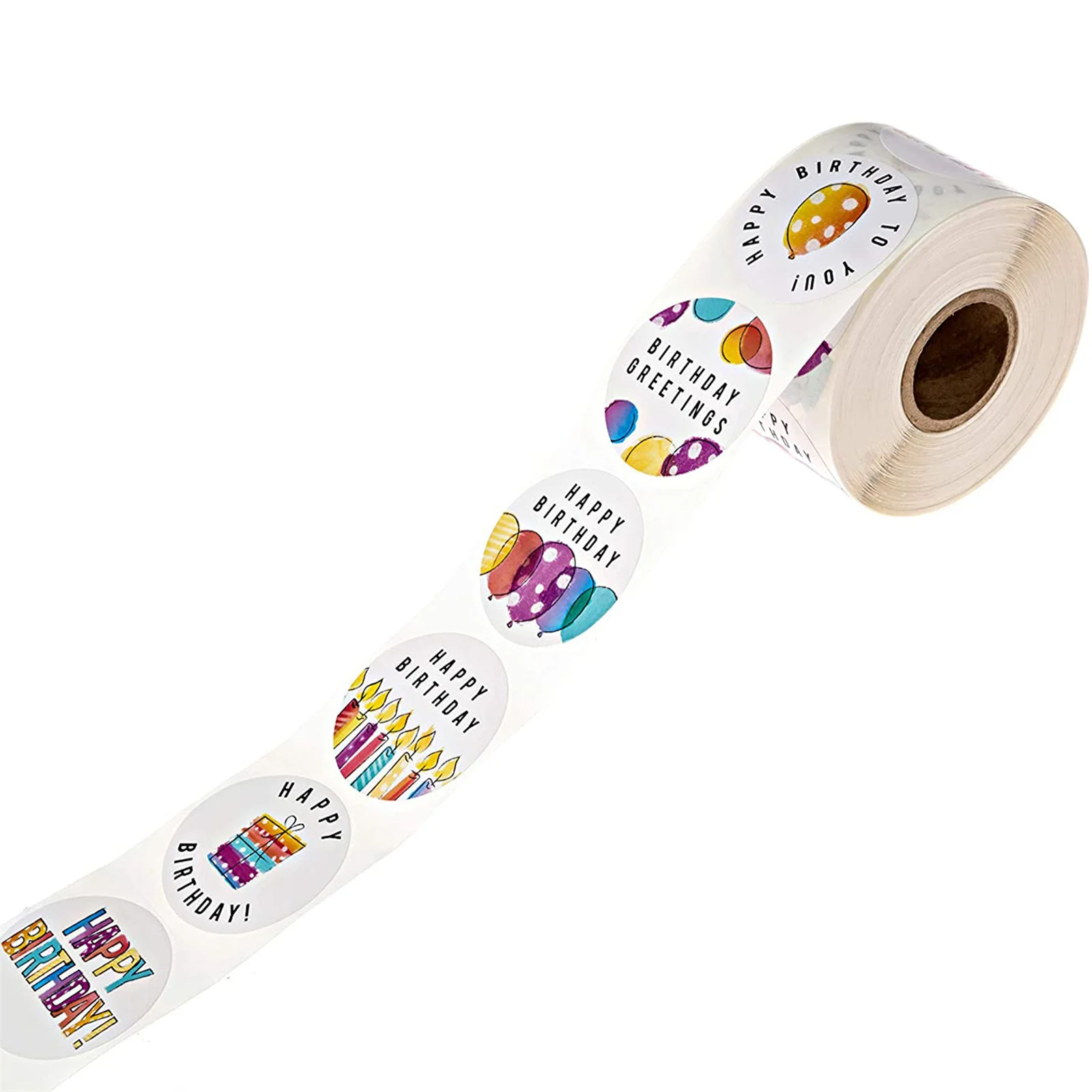 Birthday-themed Sticker Labels Adhesive Decorative Tags Sealing Stickers Party Decorative Labels Birthday Party Decoration ﻿