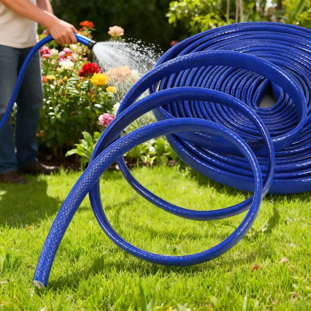 

Водяной шланг 10 м 1/2 дюйма ID12 мм/OD16 мм, садовая сельскохозяйственная ирригационная трубка для мойки автомобилей, антифриз высокого давления, износостойкая трубка