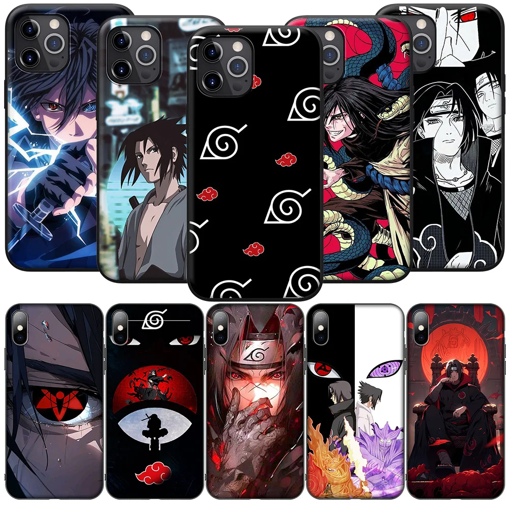 New High-End Phone Case for Xiaomi Redmi A3X A3 13C 13 Note 13 12 Pro Pro+ JA80 S-Sasukes Anime I-itachis