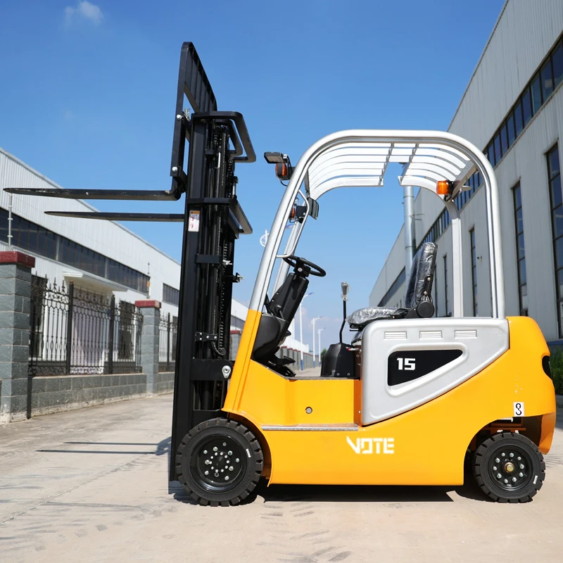 Hydraulic 2000kg Semi Electric Forklift Certification New Style 2 Ton  Forklifts For Sale Portable Electric Forklift