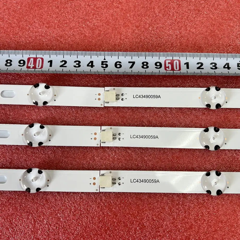 Strip LED untuk Strip Strip 43UK6300PSB 43UK6300PLB 43UJ634V 43UM7100PLB 43UK6470PLC 43UM7000PLA 43UM7400PLB 43LK5900PLA 43UK6200 43UJ630V