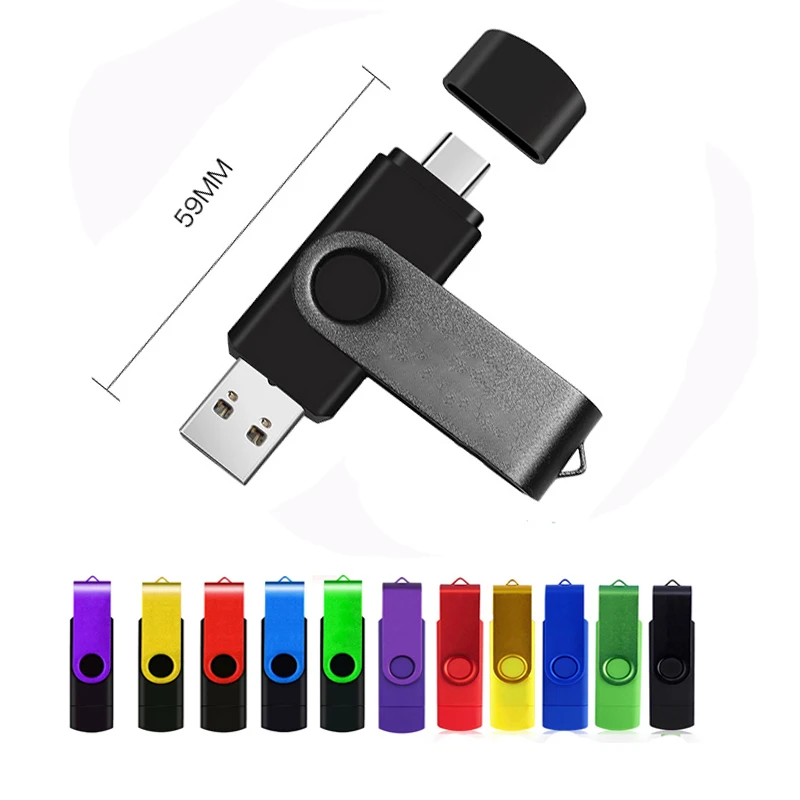 3 in 1 USB Flash Drive  3.0 2TB Pen Drive pendrive флешка OTG 2TB memoria cel USB  Disk Stick Gift Phone/PC/Car/TV Free Logo