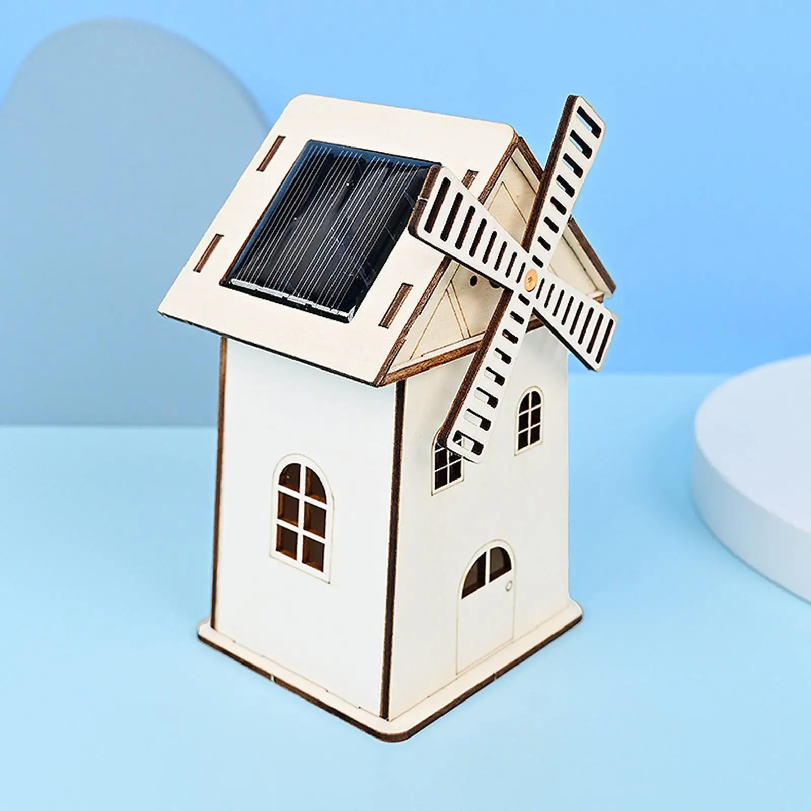 소년 소녀 어린이를 위한 과학 실험 키트, 태양 에너지 풍차 집