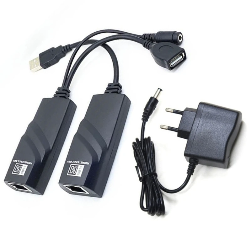 Long Distances USB Device Connectivitys Solution, RJ45 to USB2.0 Boosters Over Cat5 Cables