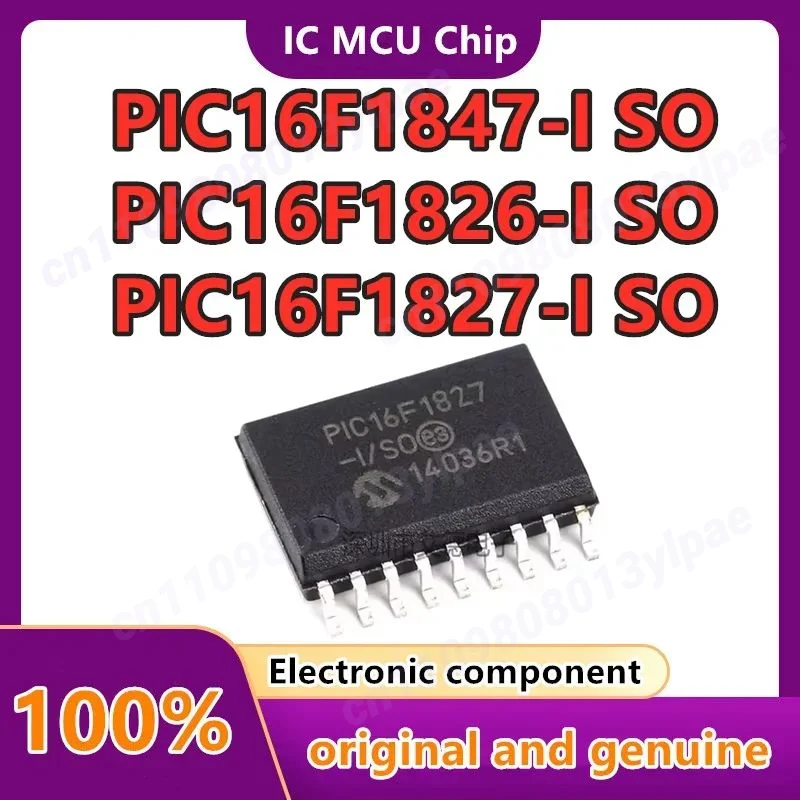 

10 шт./лот PIC16F1827-I/SO PIC16F1826-I/SO PIC16F1847-I/SO SOIC-18 Новый оригинал