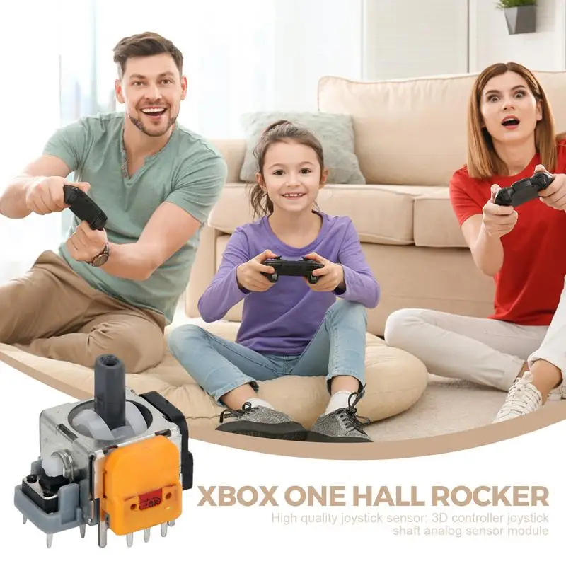 Controlador de Joystick electromagnético, potenciómetro, palanca de pulgar, controlador basculante Hall