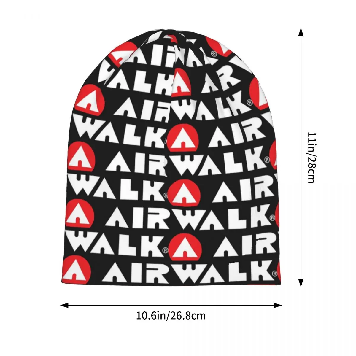 Airwalk شعار الرجال النساء الكبار بيني قبعات محبوك بونيه قبعة دافئة موضة الخريف الشتاء في الهواء الطلق Skullies القبعات
