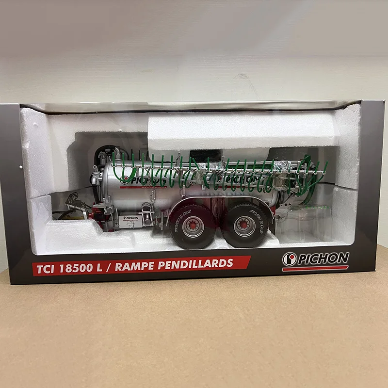 ROS Diecast Alloy 1:32 Scale 18500 L Fertilizer Trailer Tractor Model Adult Classic Collection Toys Souvenir Gift Static Display