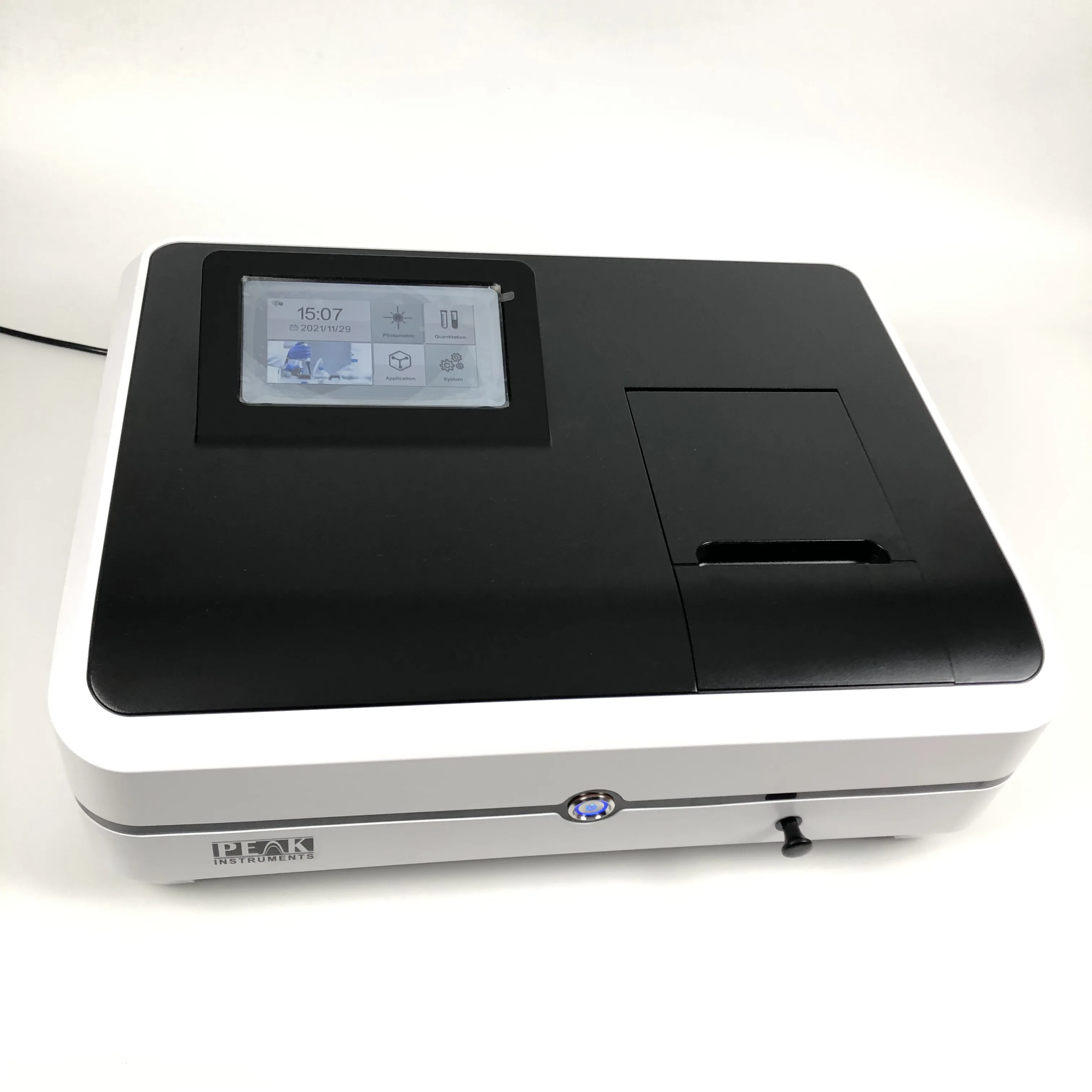 Touch Screen New Automatic 320 to 1100nm Photometer 2nm Single Beam Spectrometer Visible Spectrophotometer