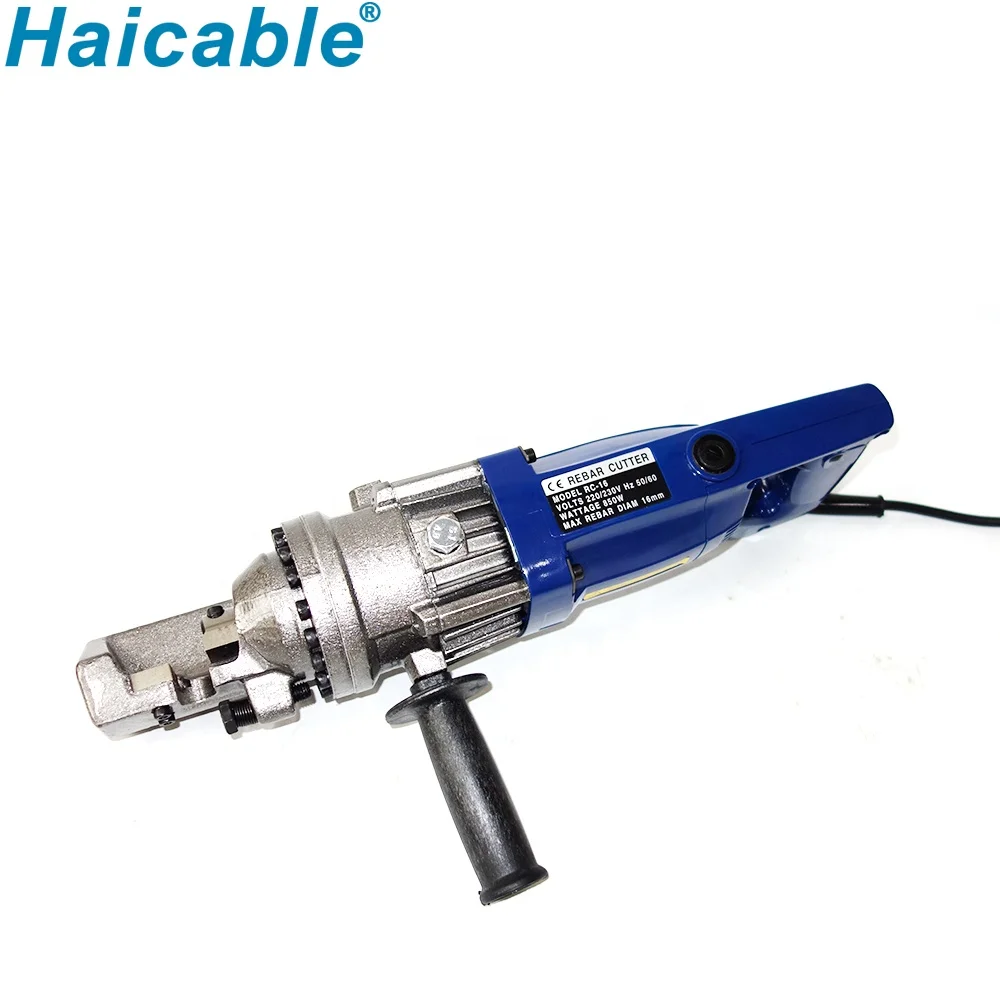 Portable Electric Hydraulic Hand Steel Rebar Cutter MachineRC-16 High Quality Rebar Cutting Scissors