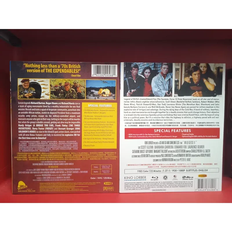 Brand New Unopened Wild Goose Expendables Blu Ray Disc Set Classic Collection Grade Includes The Goose Expendables