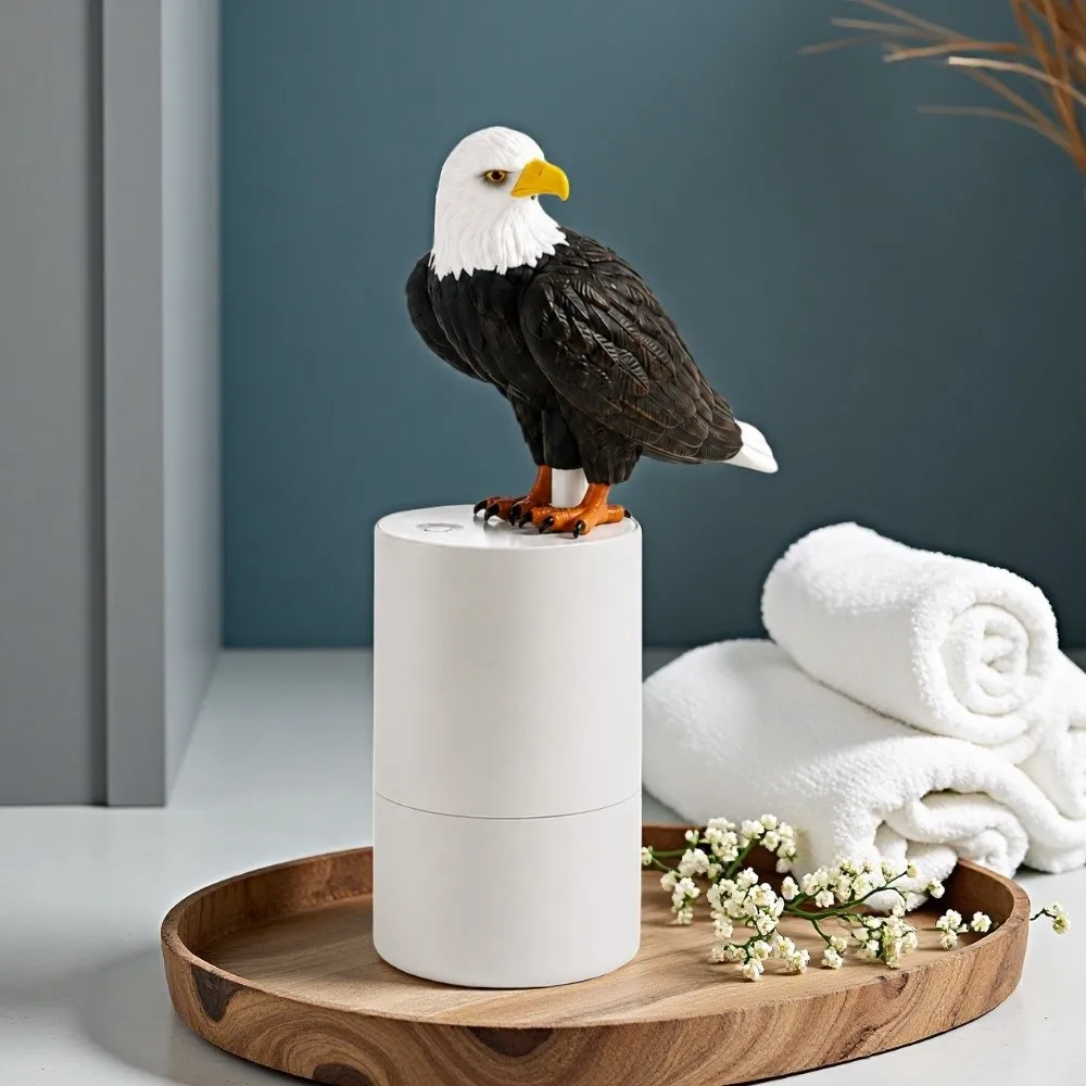 Pigeon Shape Foam Soap Dispenser Creative Blue Bird Refillable Automatic Soap Dispenser ABS Material Hygienic Foam