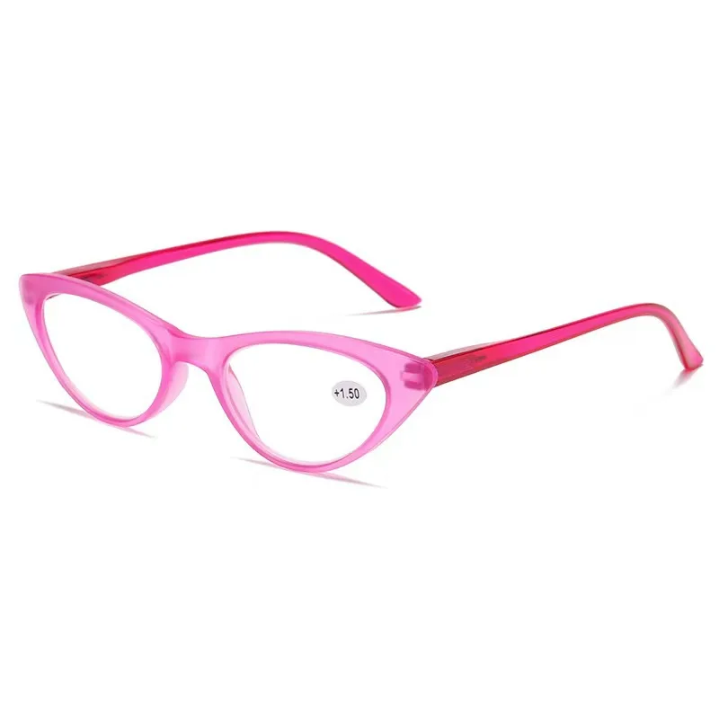 

New Cat Eye Anti Blue Light Reading Glasses Women Anti Glare Presbyopic Computer Eyeglasses Frame Sunglasses Reading Glasses