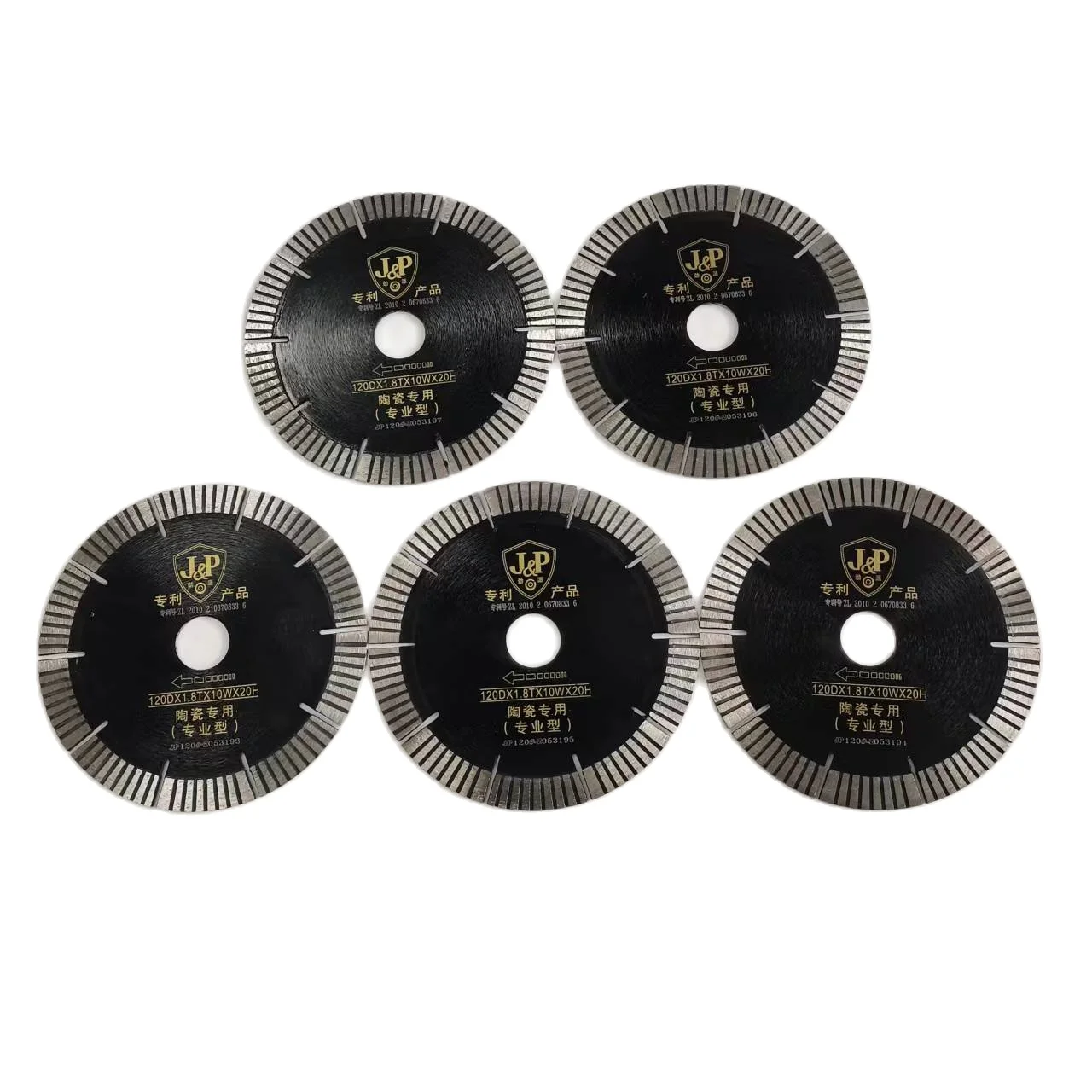 Professional 120mm T groove Diamond Saw Blades For Wandeli Tile Cutting Machine Tile Cutting Blades Long Life Cutting