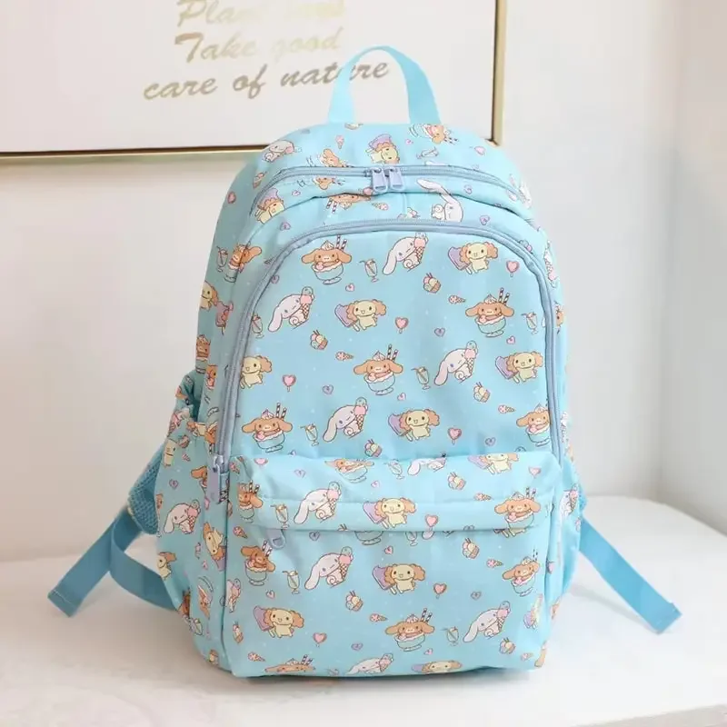 Sanrio Characters Backpack Kuromi My Melody Cinnamoroll Pompompurin Pochacco Hello Kitty Cute Anime School Bag for Kids Gift