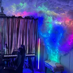 DIY Atmosphere Decoration RGB 3D Thunderstorm Thunder Cloud LED Party Light Lamp with APP Control for Indoor Bar Wedding Holiday