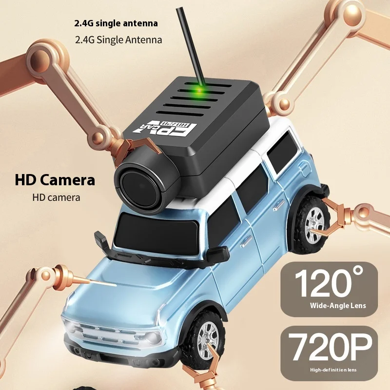 

New Weili 6405 Remote Control Car Fpv Camera Car 2.4g Remote Control App Control 1:64 Toy Car Model