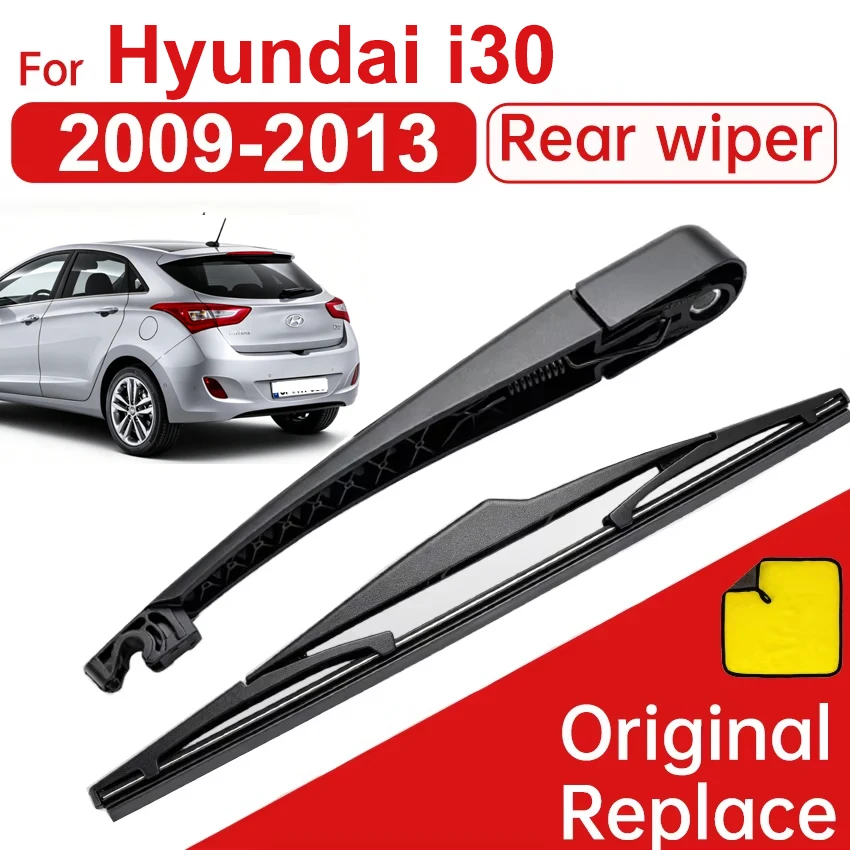 Braço e lâmina do limpador de para-brisa traseiro para Hyundai Elantra Touring i30 / i30cw ix35 Tucson I30 Conjunto de lâminas de limpador de para-brisa de carro