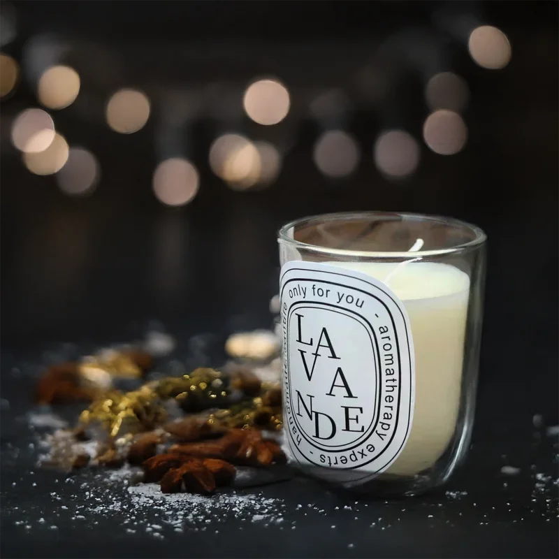 Regényes Átlátható Illatosított Szag Faggyúgyertya ligh Adomány Illatosított Aromás candles Asztaltárs Adomány candles esküvői candles Faggyúgyertya Agyagkorsó