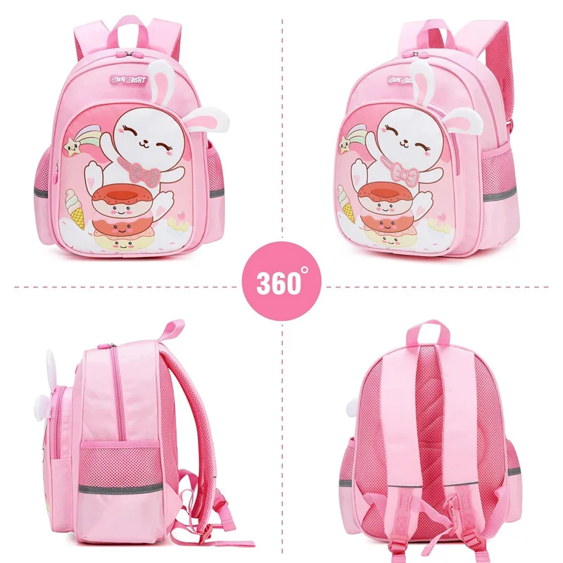 SUN EIGHT 11-дюймовый детский рюкзак с героями мультфильмов, школьные сумки для детского сада, детская сумка
