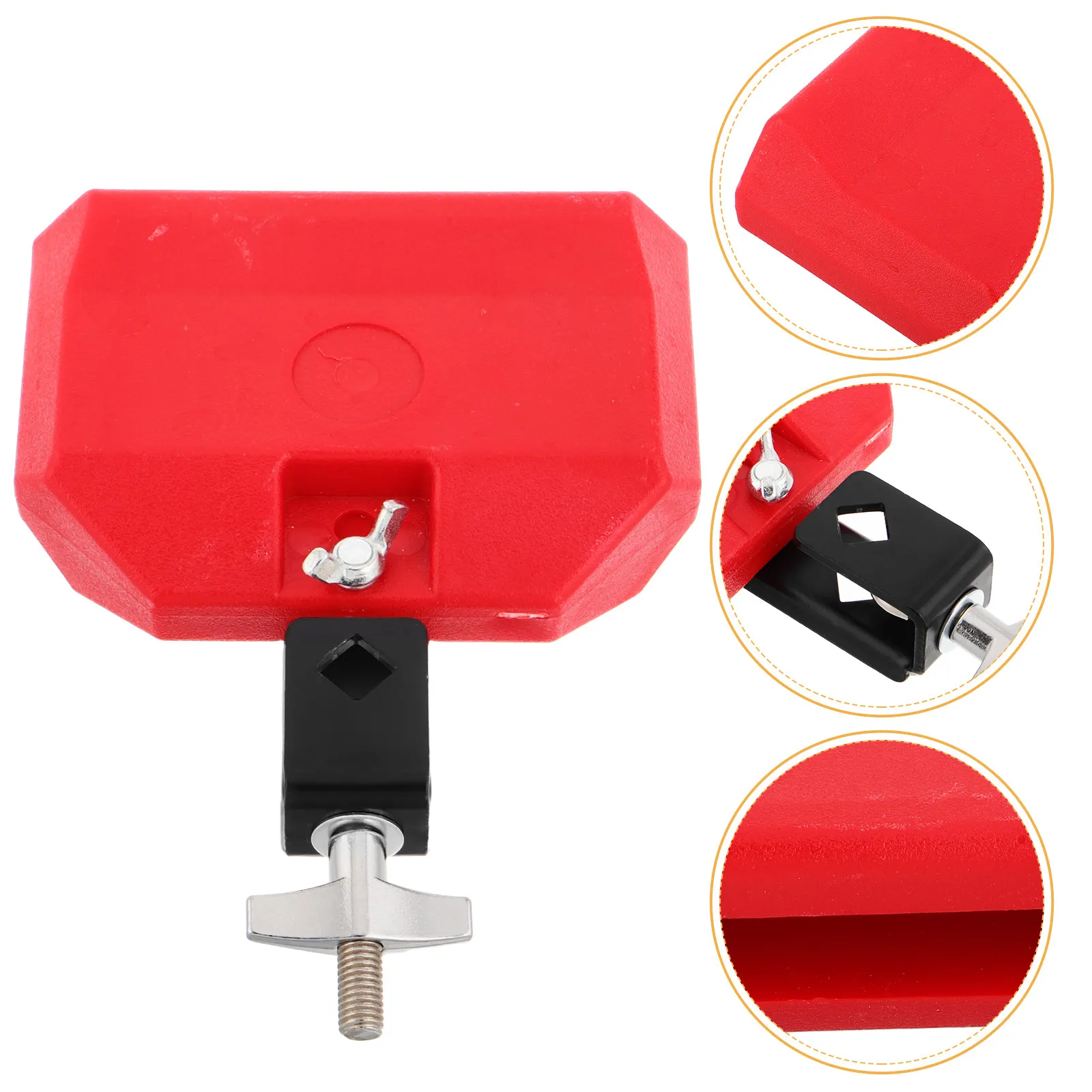 Metal Cowbell Percussion Instrument for Drum Kit – Loud, Clear Sound & Durable Replacement Accessory