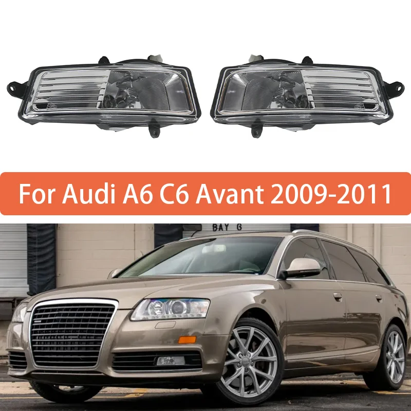 

Fog Lamp For Audi A6 C6 Avant 2009 2010 2011 Front Bumper Anti Fog Light With Bulbs 4F0941699A 4F0941700A