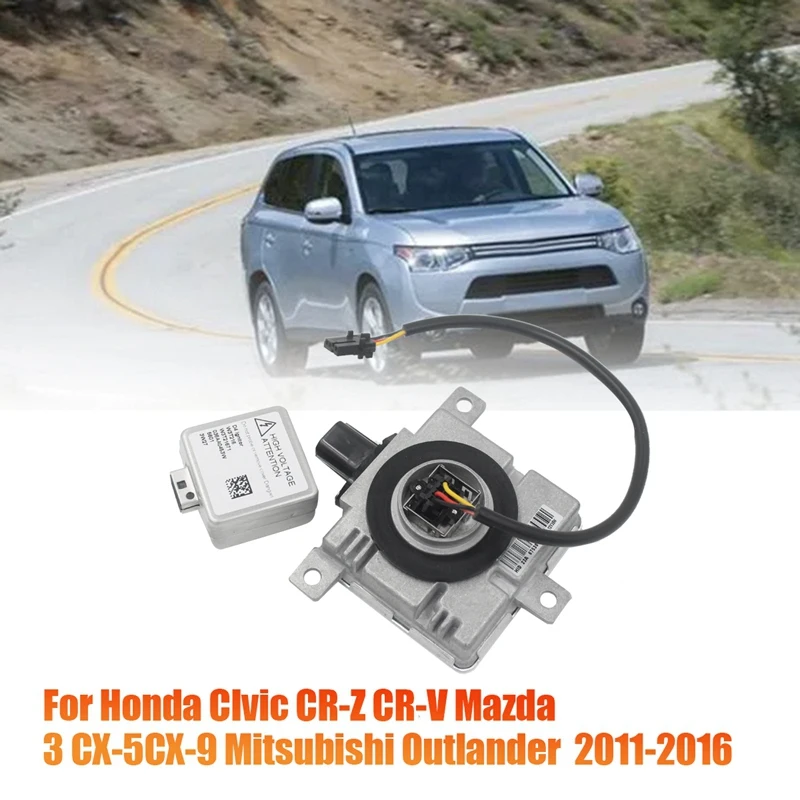 

1 комплект W3T21571/W3T216/W3T21671 ксеноновый HID балласт фар с проводом и головкой высокого давления для Honda Civic Mazda 3 Outlander