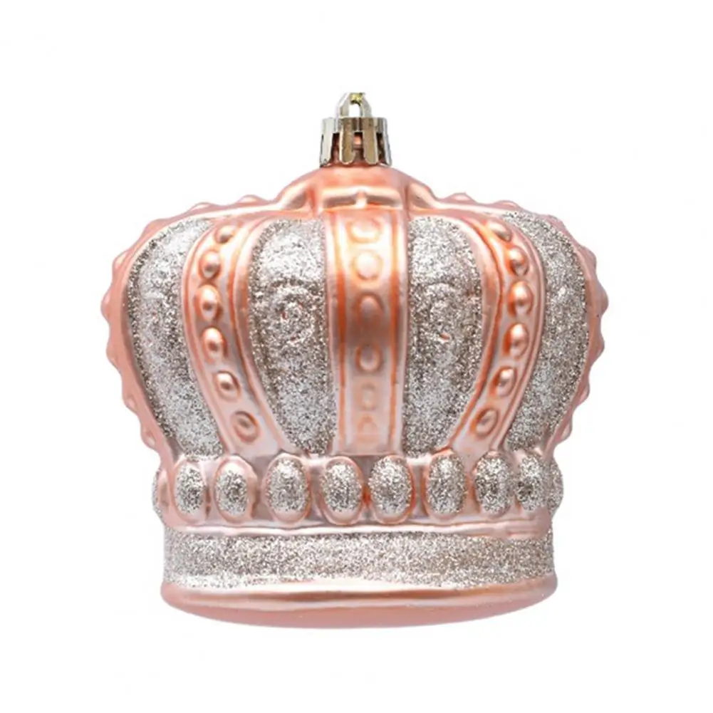 

Holiday Decoration Christmas Ornament Vintage Style Christmas Crown Ornaments Santa Claus Decoration Ball for Xmas