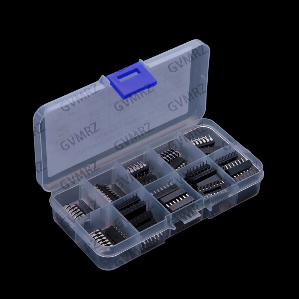 6Values 48PCS 74LS00 74LS02 74LS04 74LS08 74LS32 74LS86 DIP-14 Integrated Circuit DIP IC Combination Kit 74LS32 74LS86