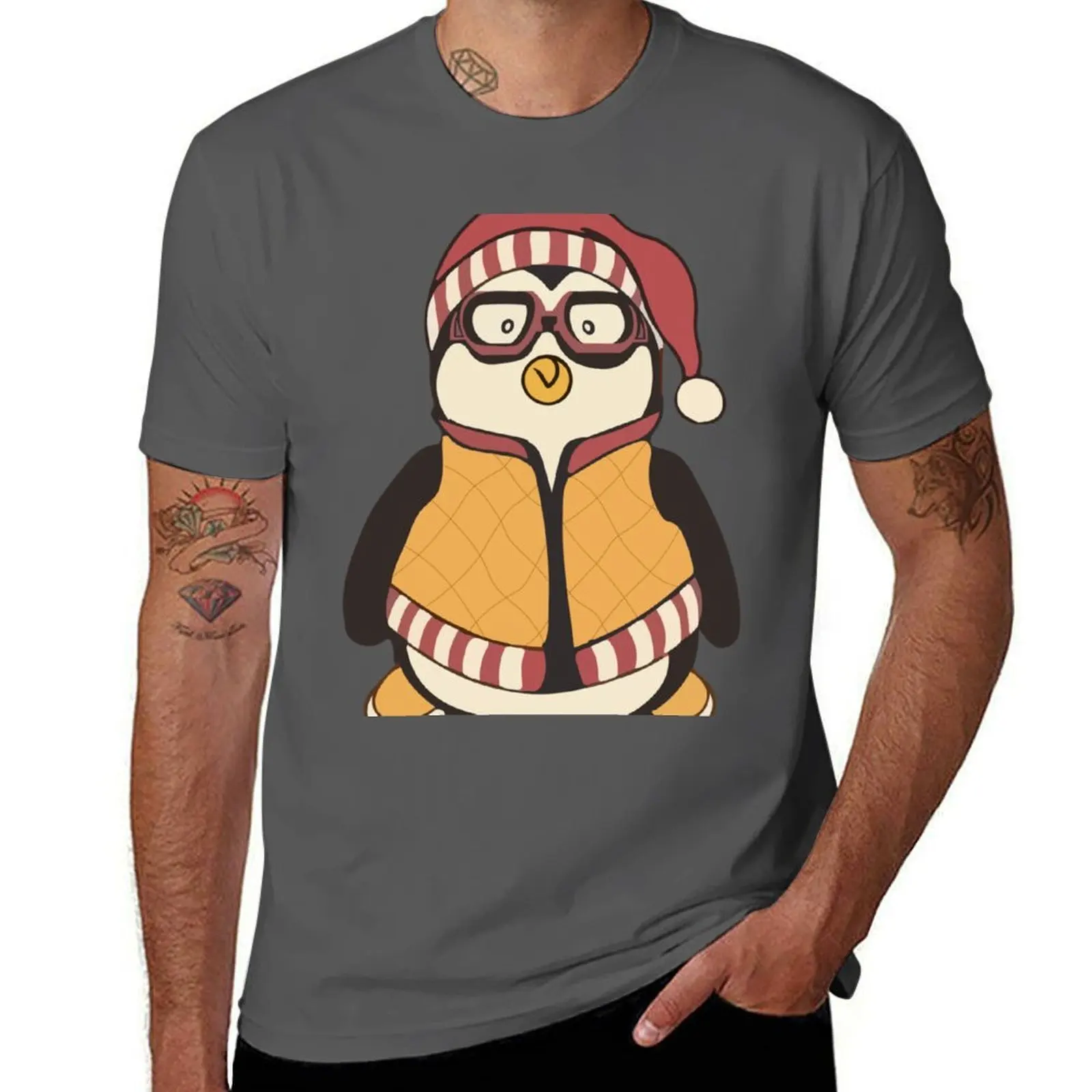 

Hugsy Sticker T-Shirt Fashion Casual Short Sleeve T-Shirt