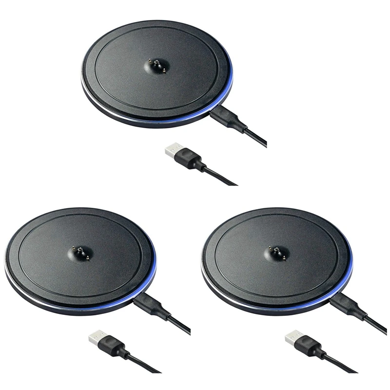 

3X For Logitech Ultimate Ears UE Boom 3/UE Megaboom 3 Charging Dock Station Cradle With Type-C Cable Speaker Charger Pad