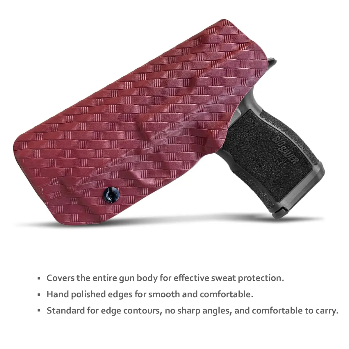 P365XL الحافظة IWB Kydex الحافظة مخصص صالح: Sig Sauer P365XL مسدس داخل حزام مخفي تحمل-Adj. غير قادر على الاحتفاظ
