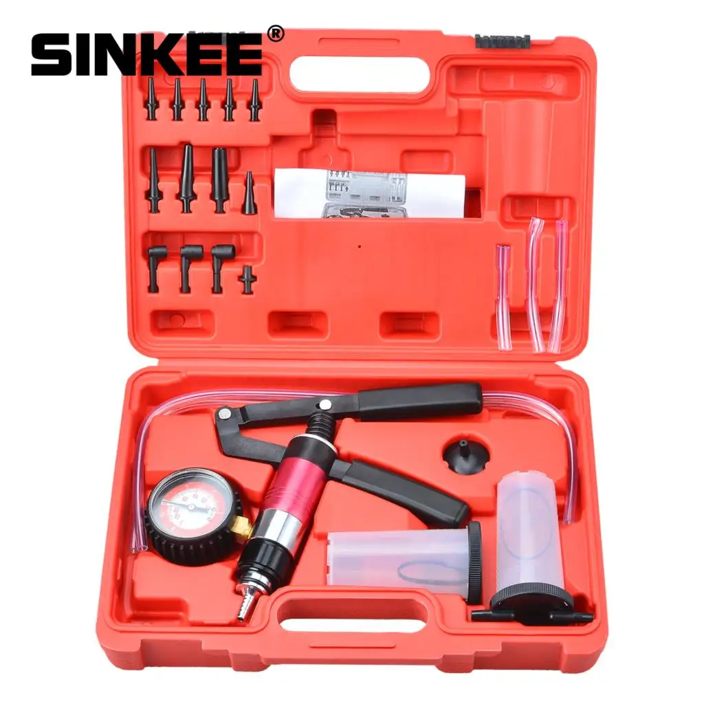 Hand Held Vacuum Pump Brake Bleeder Set Bleed tester Tool Kit SK1270