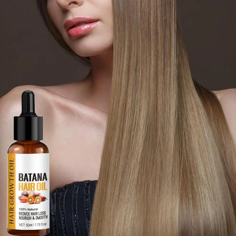 1/3 szt. Naturalny olejek z batany dla zdrowe włosy 100% naturalny promuje włosy Wellness dla mężczyzn i kobiet poprawia włosy