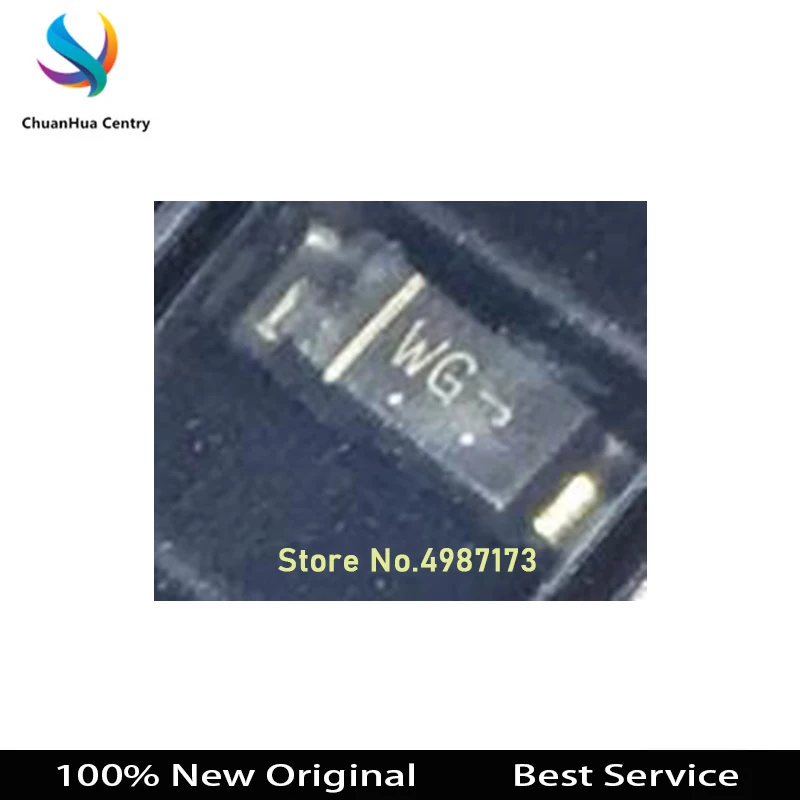 100ชิ้น/ล็อต BZT52C11-7-F WG SOD123 11V ใหม่และของแท้